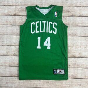 Boston Celtics #14 Green Jersey Youth M Alleson Athletic‎ NBA Team Basketball